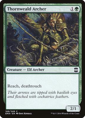 Thornweald Archer card from Eternal Masters