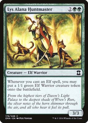 Lys Alana Huntmaster card from Eternal Masters