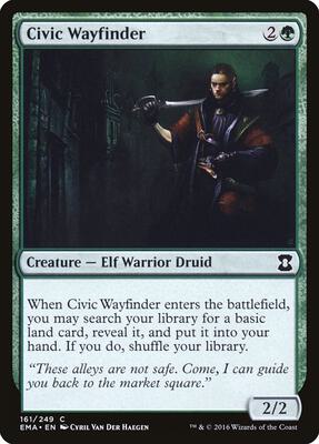 Civic Wayfinder card from Eternal Masters