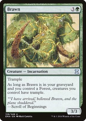 Brawn card from Eternal Masters