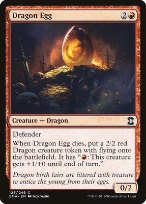 Dragon Egg card from Eternal Masters