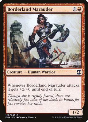 Borderland Marauder card from Eternal Masters