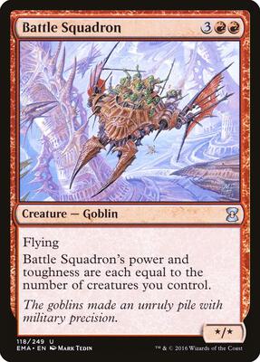 Battle Squadron card from Eternal Masters