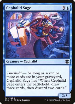 Cephalid Sage card from Eternal Masters