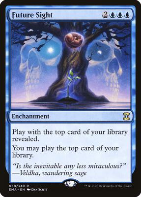 Future Sight card from Eternal Masters