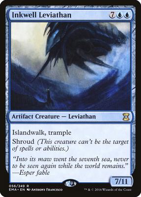 Inkwell Leviathan card from Eternal Masters