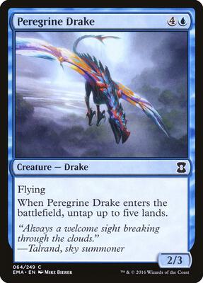 Peregrine Drake card from Eternal Masters