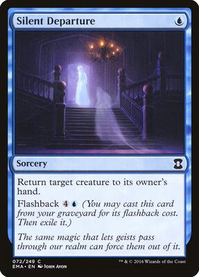 Silent Departure card from Eternal Masters