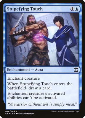Stupefying Touch card from Eternal Masters