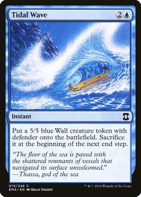 Tidal Wave card from Eternal Masters