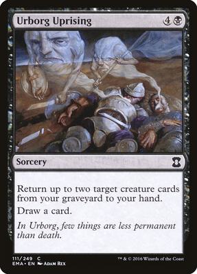 Urborg Uprising card from Eternal Masters