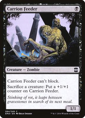 Carrion Feeder card from Eternal Masters