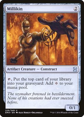 Millikin card from Eternal Masters