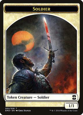 Soldier Token card from Eternal Masters