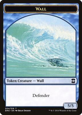 Wall Token card from Eternal Masters