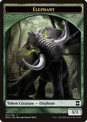 Elephant Token card from Eternal Masters