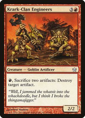 Krark-Clan Engineers card from Fifth Dawn