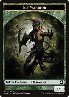 Elf Warrior Token card from Eternal Masters