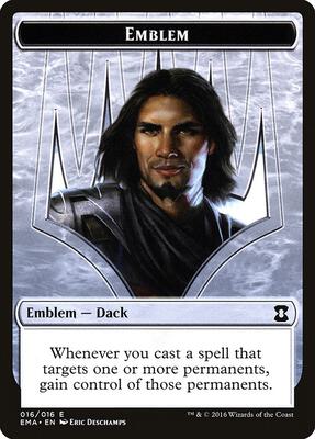 Emblem - Dack Fayden card from Eternal Masters