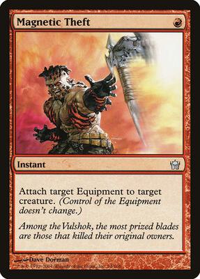 Magnetic Theft card from Fifth Dawn