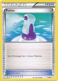 Potion (21 - Pikachu Libre Deck) card from XY Trainer Kit: Pikachu Libre & Suicune