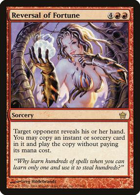 Reversal of Fortune card from Fifth Dawn