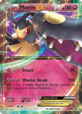 Mawile EX card from XY Promos