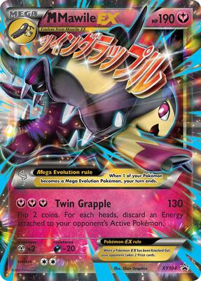 M Mawile EX card from XY Promos