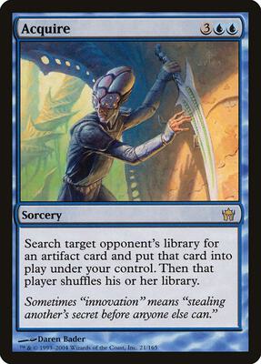 Acquire card from Fifth Dawn