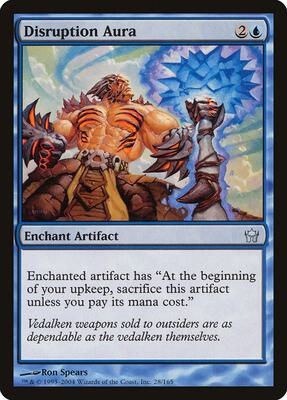 Disruption Aura card from Fifth Dawn