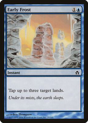 Early Frost card from Fifth Dawn