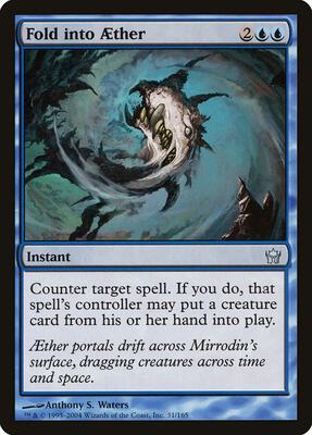 Fold into Aether card from Fifth Dawn