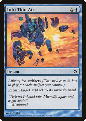 Into Thin Air card from Fifth Dawn