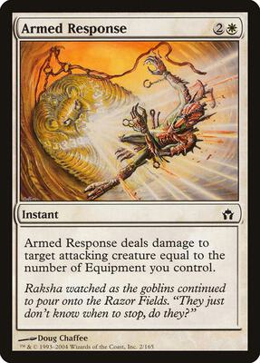 Armed Response card from Fifth Dawn
