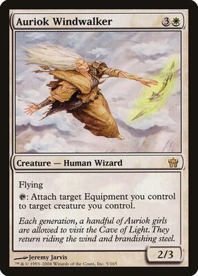 Auriok Windwalker card from Fifth Dawn