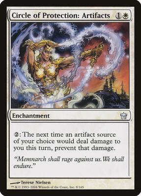 Circle of Protection: Artifacts card from Fifth Dawn