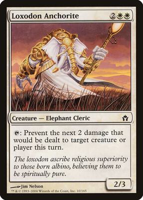 Loxodon Anchorite card from Fifth Dawn