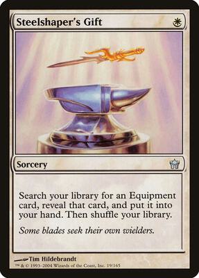 Steelshaper's Gift card from Fifth Dawn