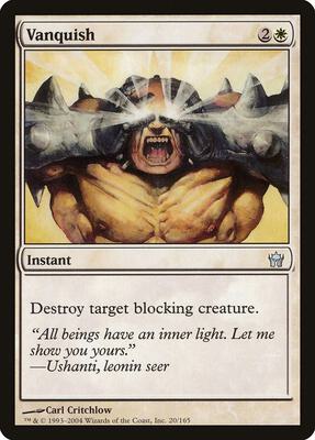 Vanquish card from Fifth Dawn