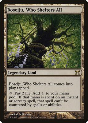 Boseiju, Who Shelters All card from Champions of Kamigawa