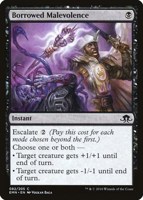 Borrowed Malevolence card from Eldritch Moon