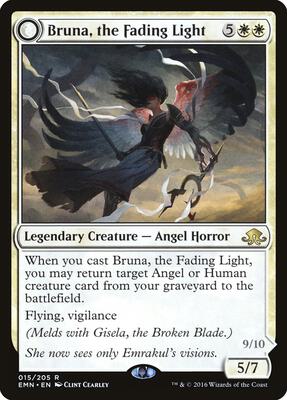 Bruna, the Fading Light card from Eldritch Moon