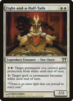 Eight-and-a-Half-Tails card from Champions of Kamigawa