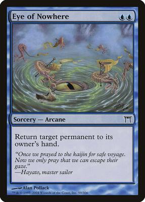 Eye of Nowhere card from Champions of Kamigawa