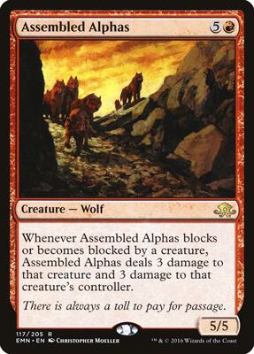 Assembled Alphas card from Eldritch Moon