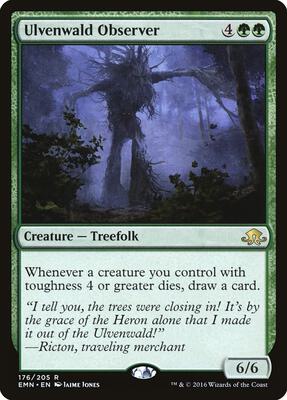 Ulvenwald Observer card from Eldritch Moon