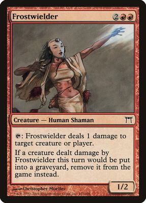 Frostwielder card from Champions of Kamigawa