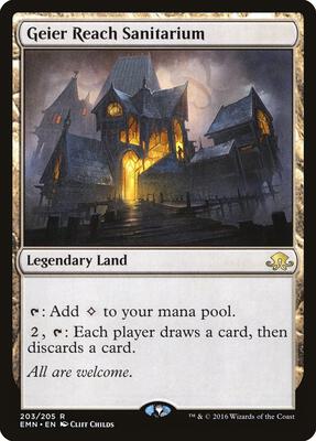 Geier Reach Sanitarium card from Eldritch Moon