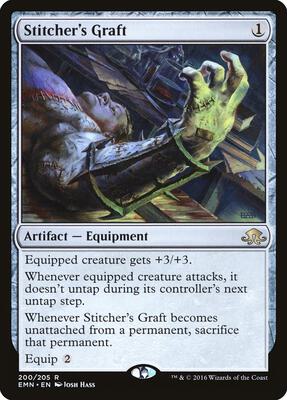 Stitcher's Graft card from Eldritch Moon