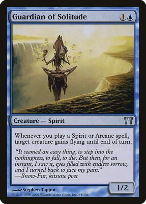Guardian of Solitude card from Champions of Kamigawa